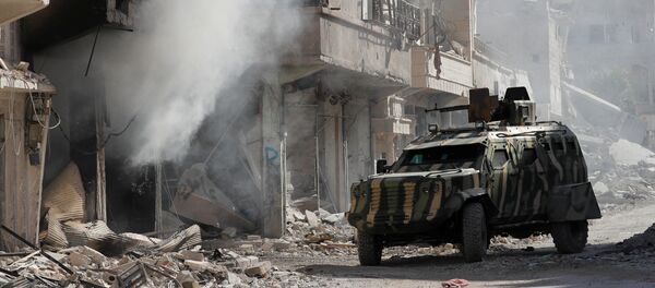 قوات سوريا الديمقراطية في الرقة - سبوتنيك عربي