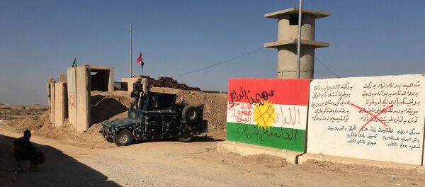 القوات الاتحادية العراقية قرب حقل نفط في كركوك - سبوتنيك عربي