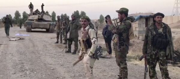 القوات العراقية تتجه نحو كركوك، العراق 16 أكتوبر/ تشرين الأول 2017 - سبوتنيك عربي