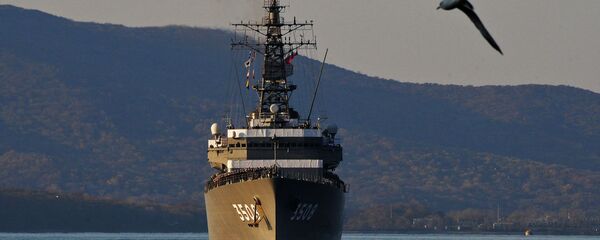 وصول سفن البحرية اليابانية كاسيما إلى فلاديفوستوك، روسيا 14 أكتوبر/ تشرين الأول 2017 - سبوتنيك عربي