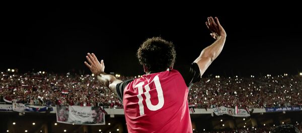 منتخب مصر بعد تأهله إلى كأس العالم - سبوتنيك عربي