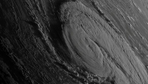 إعصار أوفيليا من الفضاء، 13 أكتوبر/ تشرين الأول 2017 - سبوتنيك عربي