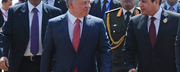 الرئيس المصري عبد الفتاح السيسي والعاهل الأردني الملك عبد الله الثاني - سبوتنيك عربي