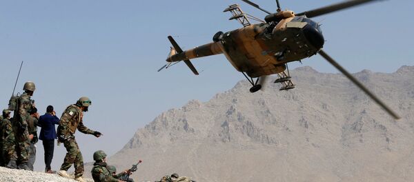 تدريبات عسكرية للجيش الوطني الأفغاني في كابول، أفغانستان 17 أكتوبر/ تشرين الأول 2017 - سبوتنيك عربي