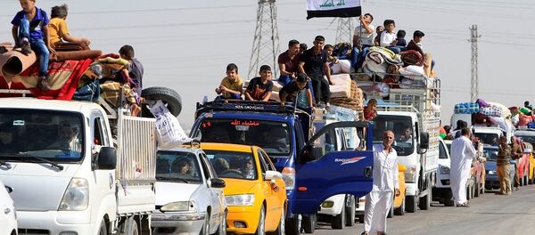 نزوح كركوك - سبوتنيك عربي