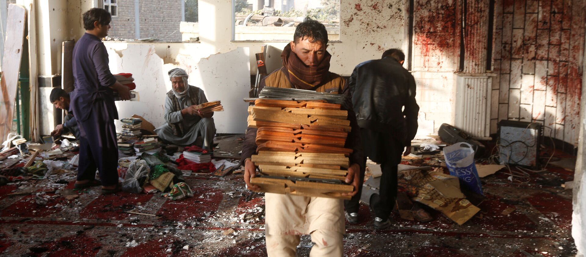تفجير إرهابي في مسجد في كابول - سبوتنيك عربي, 1920, 08.10.2021