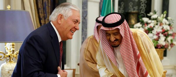 تيلرسون والملك سلمان - سبوتنيك عربي