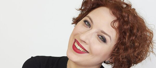 المذيعة بإذاعة صدى موسكو(إيخا موسكفي) تاتيانا فلغنهاور، - سبوتنيك عربي