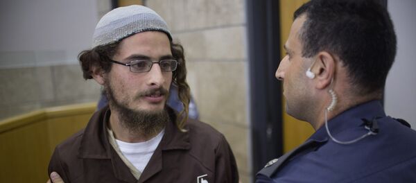 رئيس المجموعة اليهودية المتطرفة مئير اتينجر يظهر في المحكمة في الناصرة - سبوتنيك عربي