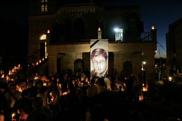 جنازة الشاعر محمود درويش جنازة الشاعر محمود درويش - سبوتنيك عربي