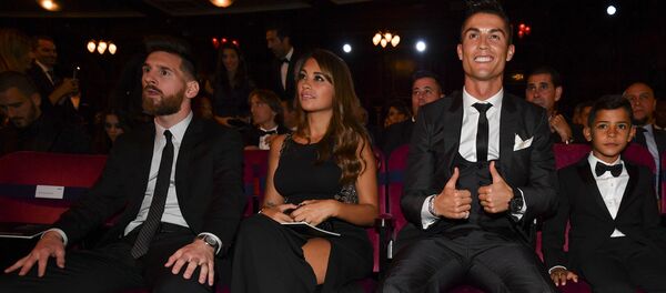 حفل توزيع جائزة الأفضل في 2017 والمقدمة من الاتحاد الدولي لكرة القدم فيفا في بريطانيا 23 أكتوبر/ تشرين الأول 2017 - سبوتنيك عربي