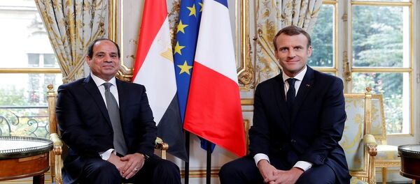 ماكرون والسيسي - سبوتنيك عربي