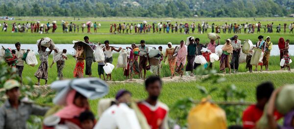 لاجئو الروهينغا، بنغلادش 24 أكتوبر/ تشرين الأول 2017 لاجئو الروهينغا، بنغلادش 24 أكتوبر/ تشرين الأول 2017 - سبوتنيك عربي