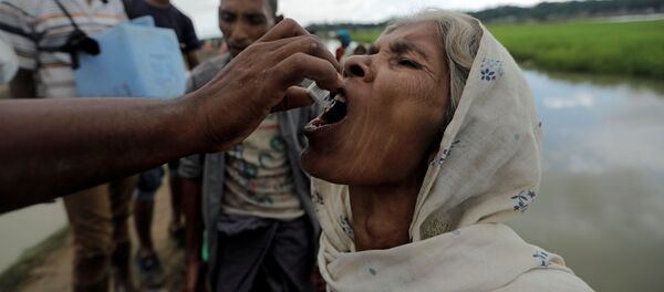 لاجئو الروهينغا، بنغلادش 24 أكتوبر/ تشرين الأول 2017 - سبوتنيك عربي