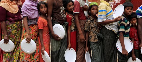 لاجئو الروهينغا، بنغلادش 24 أكتوبر/ تشرين الأول 2017 - سبوتنيك عربي