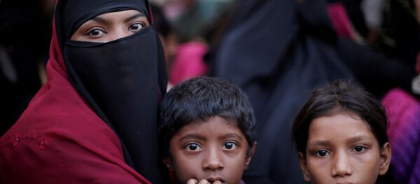 لاجئو الروهينغا، بنغلادش 24 أكتوبر/ تشرين الأول 2017 - سبوتنيك عربي