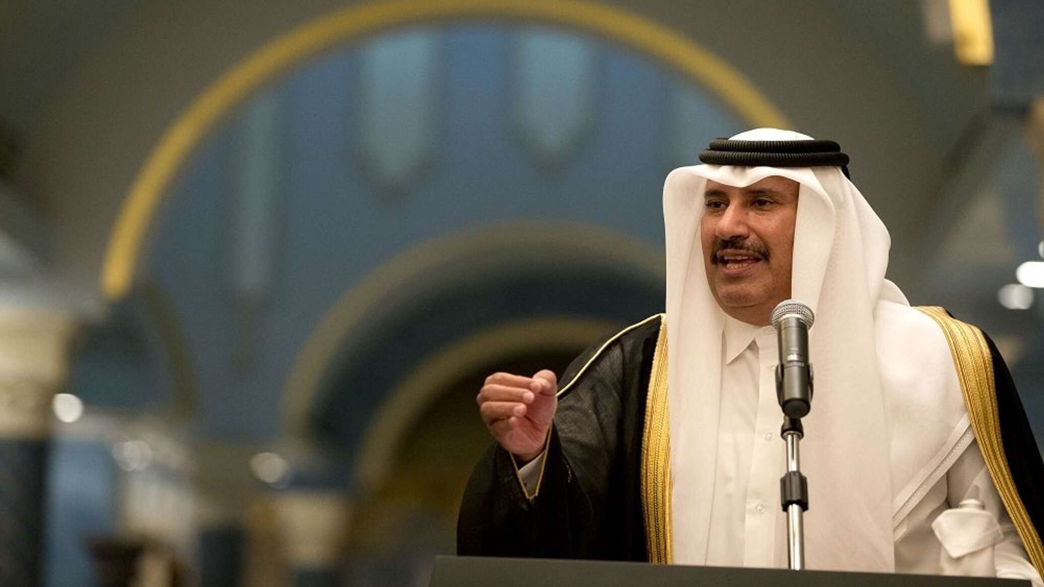 حمد بن جاسم يحذر من "تداعيات خطيرة" تهدد سوريا ودول الخليج