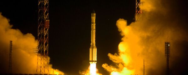 إطلاق قمر صناعي من قاعدة بايكونور - سبوتنيك عربي