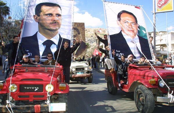 مظاهرة داعمة للوجود السوري في لبنان - سبوتنيك عربي