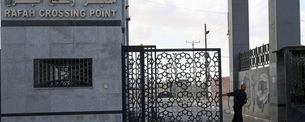 الحدود بين قطاع غزة ومصر - معبر رفح البري - سبوتنيك عربي
