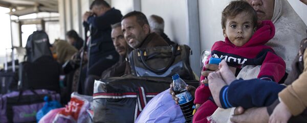 الحدود بين قطاع غزة وإسرائيل - معبر إيريز البري - سبوتنيك عربي