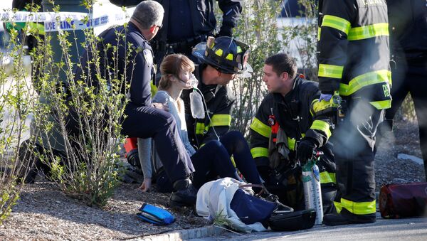 سيدة أصيبت في حادث مانهاتن - سبوتنيك عربي