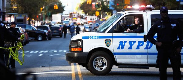 هجوم مانهاتن، نيويورك، الولايات المتحدة الأمريكية 31 أكتوبر/ تشرين الأول 2017 - سبوتنيك عربي