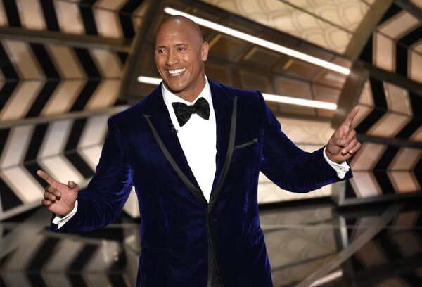 Dwayne The Rock Johnson at the 2017 Academy Awards, - سبوتنيك عربي