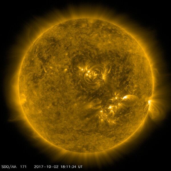 شكل القلب من صنع المجالات المغناطيسية على سطح الشمس - سبوتنيك عربي