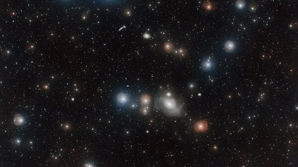 المجرة NGC 1316 - عدد لا يحصى من المجرات التي تبدو وكأنها خزف على قماش أسود - سبوتنيك عربي
