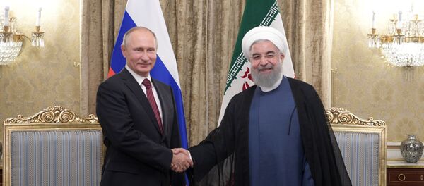 لقاء بوتين وروحاني - سبوتنيك عربي