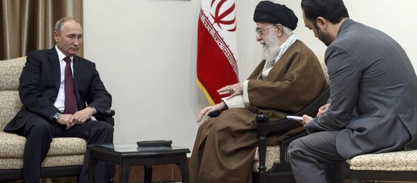 لقاء بوتين وروحاني وعلييف لقاء بوتين وروحاني وعلييف - سبوتنيك عربي