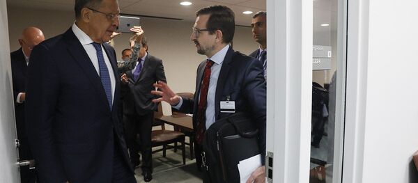 لافروف يناقش مع أمين عام منظمة الأمن والتعاون في اوروبا تسوية النزاعات في العالم لافروف يناقش مع أمين عام منظمة الأمن والتعاون في اوروبا تسوية النزاعات في العالم - سبوتنيك عربي