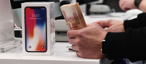 بدء مبيعات هواتف iPhone X في موسكو، روسيا - سبوتنيك عربي