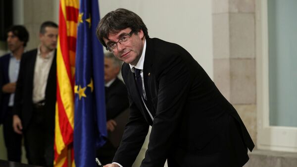 رئيس إقليم كتالونيا السابق بوتشدمون - سبوتنيك عربي