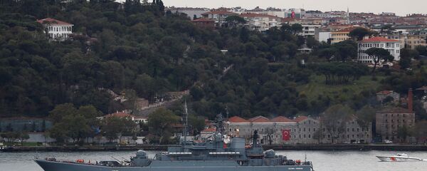 سفينة روسية حربية في البحر الأسود - سبوتنيك عربي