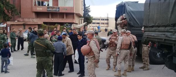 مساعدات روسية - سبوتنيك عربي