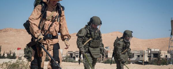 خبراء إزالة ألغام روس - سبوتنيك عربي