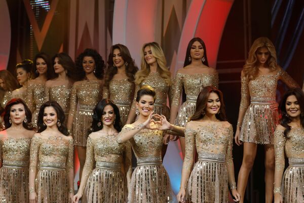 مسابقة ملكة جمال فنزويلا  لعام 2017 في كراكاس، فنزويلا 9 نوفمبر/ تشرين الثاني 2017 - سبوتنيك عربي