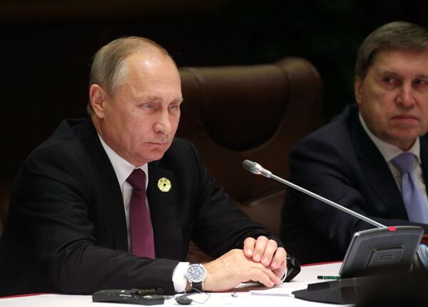 الرئيس فلاديمير بوتين في قمة إبيك، 10 نوفمبر/ تشرين الثاني 2017 - سبوتنيك عربي