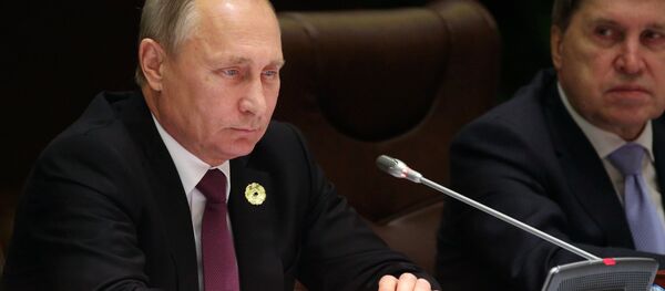 الرئيس فلاديمير بوتين في قمة إبيك، 10 نوفمبر/ تشرين الثاني 2017 - سبوتنيك عربي