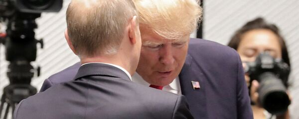 الرئيس الروسي فلاديمير بوتين والأمريكي دونالد ترامب الرئيس الروسي فلاديمير بوتين والأمريكي دونالد ترامب - سبوتنيك عربي