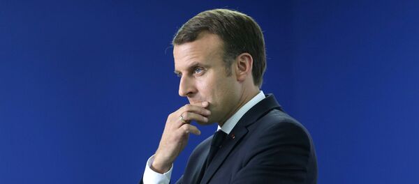 الرئيس الفرنسي إيمانويل ماكرون - سبوتنيك عربي