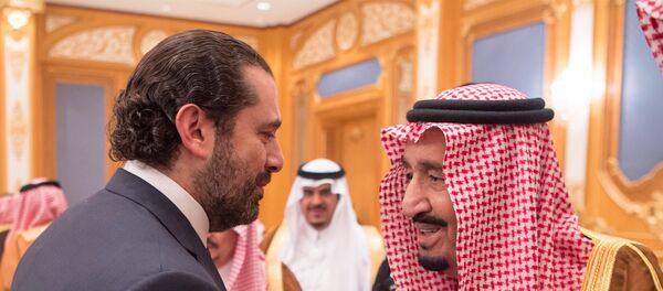 الملك سلمان يستقبل سعد الحريري - سبوتنيك عربي