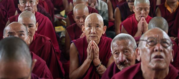 رهبان بوذيين - سبوتنيك عربي