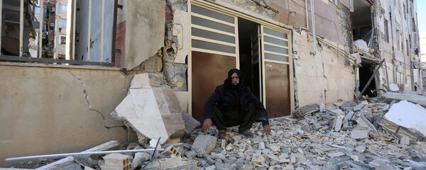 زلزال في كرمانشاه، إيران 12 نوفمبر/ تشرين الثاني 2017 - سبوتنيك عربي