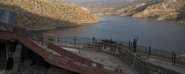 الوضع على الحدود العراقية الإيرانية - مدينة سرپل ذهاب، محافظة كرمانشاه، إيران 13 نوفمبر/ تشرين الثاني 2017 - سبوتنيك عربي