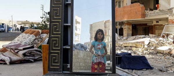 الوضع على الحدود العراقية الإيرانية - مدينة سرپل ذهاب، محافظة كرمانشاه، إيران 14 نوفمبر/ تشرين الثاني 2017 - سبوتنيك عربي