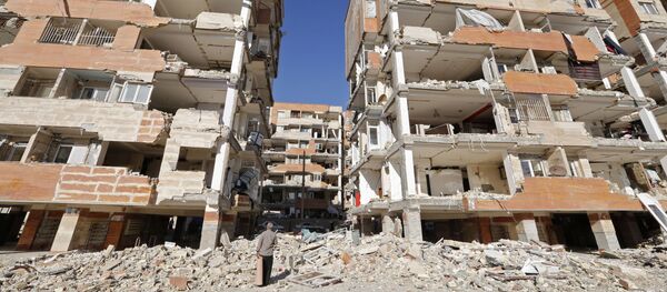 الوضع على الحدود العراقية الإيرانية - مدينة سرپل ذهاب، محافظة كرمانشاه، إيران 14 نوفمبر/ تشرين الثاني 2017 - سبوتنيك عربي