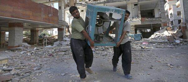 الوضع على الحدود العراقية الإيرانية - مدينة سرپل ذهاب، محافظة كرمانشاه، إيران 14 نوفمبر/ تشرين الثاني 2017 - سبوتنيك عربي